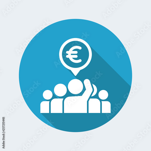 Offer in euro in public auction