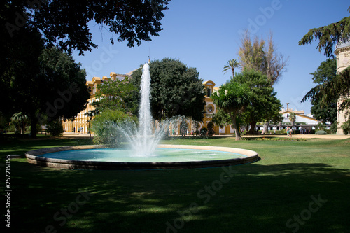 fountain in park