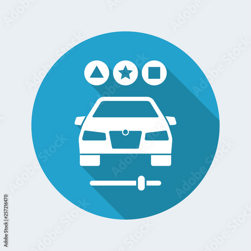 Automotive custom configuration icon