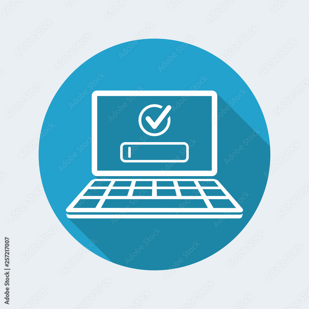 Searche engine on laptop browser Searche engine on laptop browser