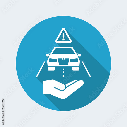 Car assistance services icon