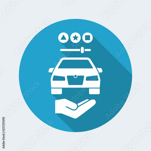 Customized car configuration panel