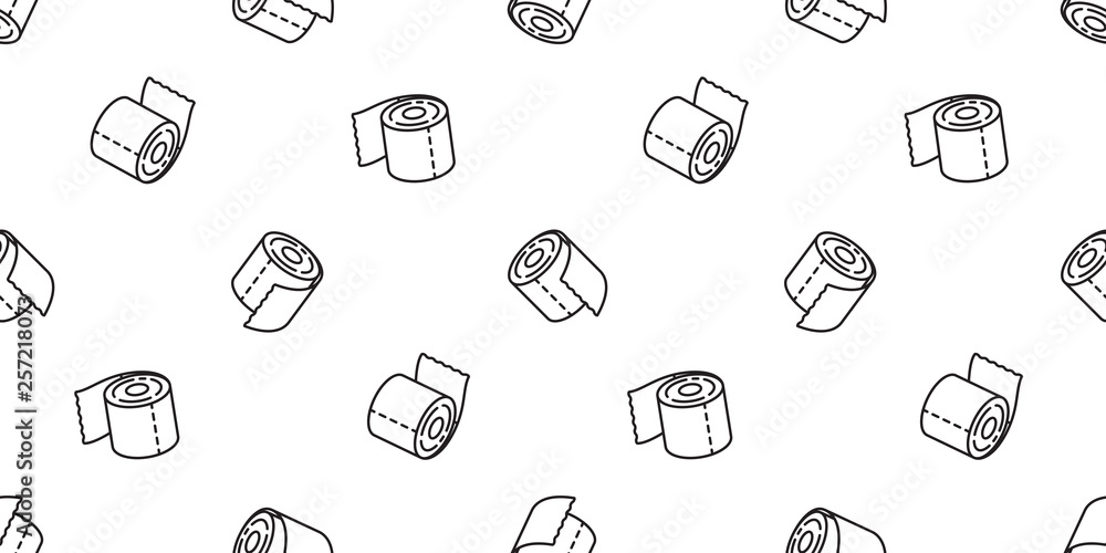 tissue paper poo seamless pattern vector toilet dog scarf isolated repeat  wallpaper tile background icon Cartoon doodle illustration Stock Vector |  Adobe Stock