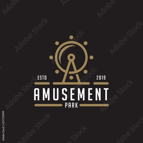 Amusement park logo design inspiration