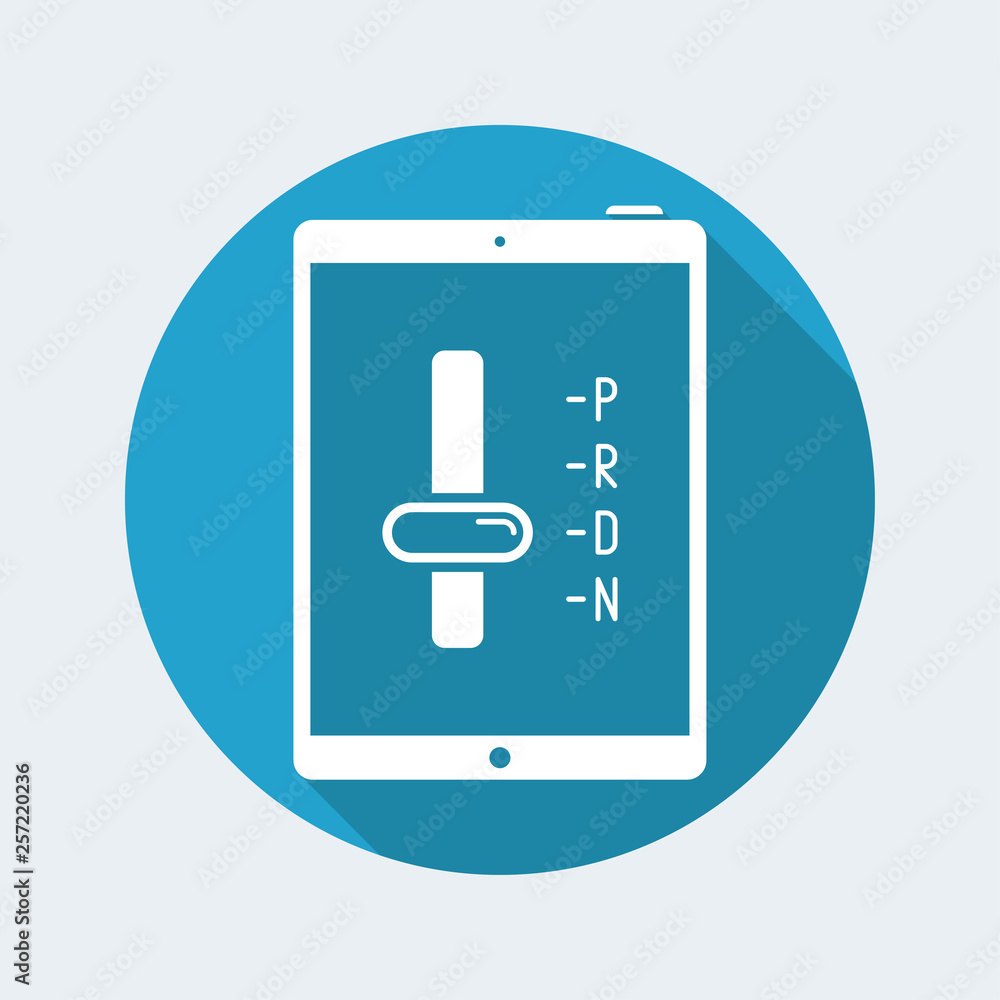 Automatic transmission on tablet Automatic transmission on tablet