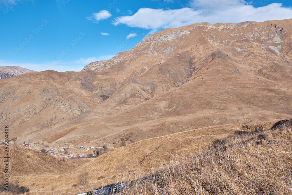 The road in the Caucasus