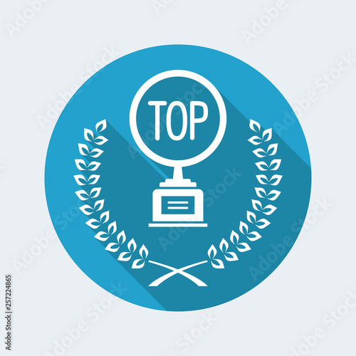 Top competition cup icon