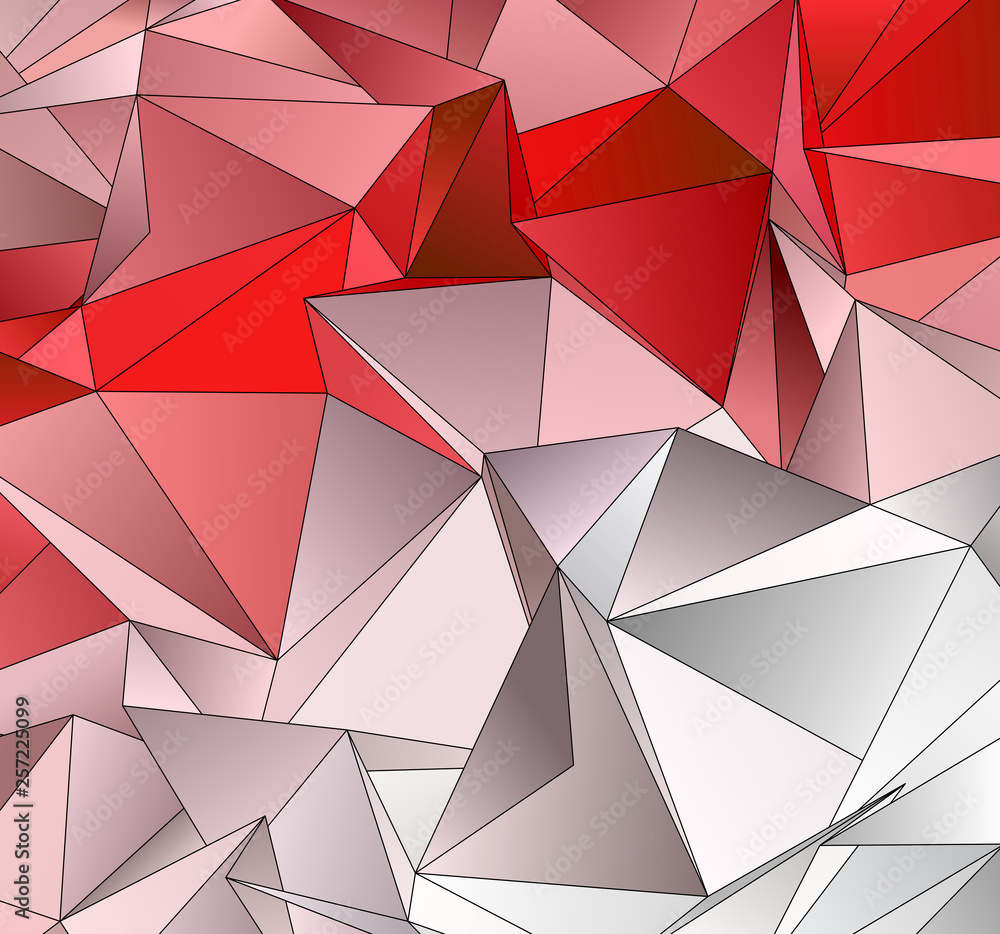 Abstract Low-Poly triangular modern background Abstract Low-Poly triangular modern background