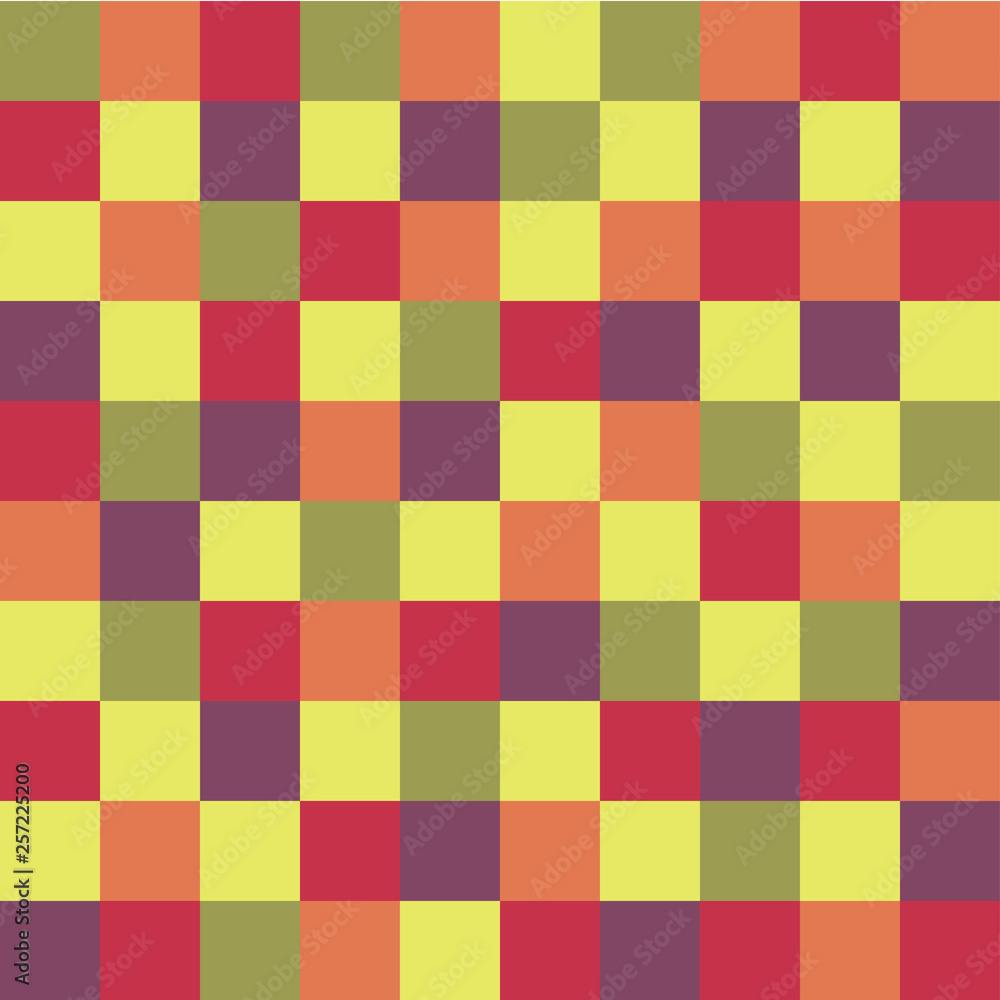 Seamless geometric background from squares. Seamless geometric background from squares.