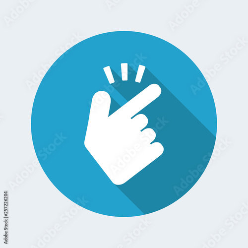 Snap gesturing icon