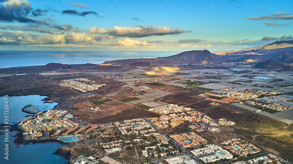 View of the coast of Tenerife
