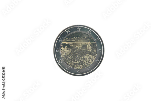 Commemorative 2 euro coin of  Finland