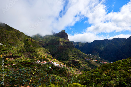 road to Masca Tenerife panorama
