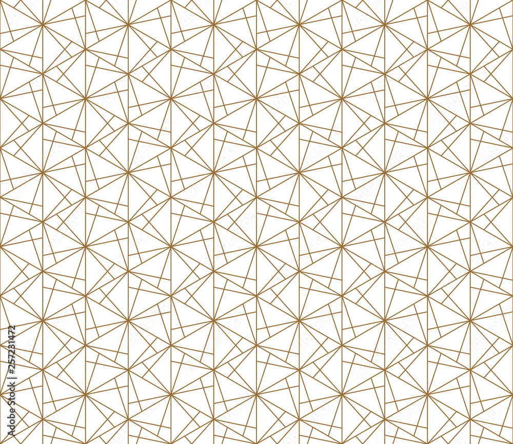 Seamless abstract geometric pattern in golden.Fine lines. Seamless abstract geometric pattern in golden.Fine lines.
