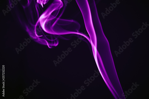 Purple Abstract Smoke