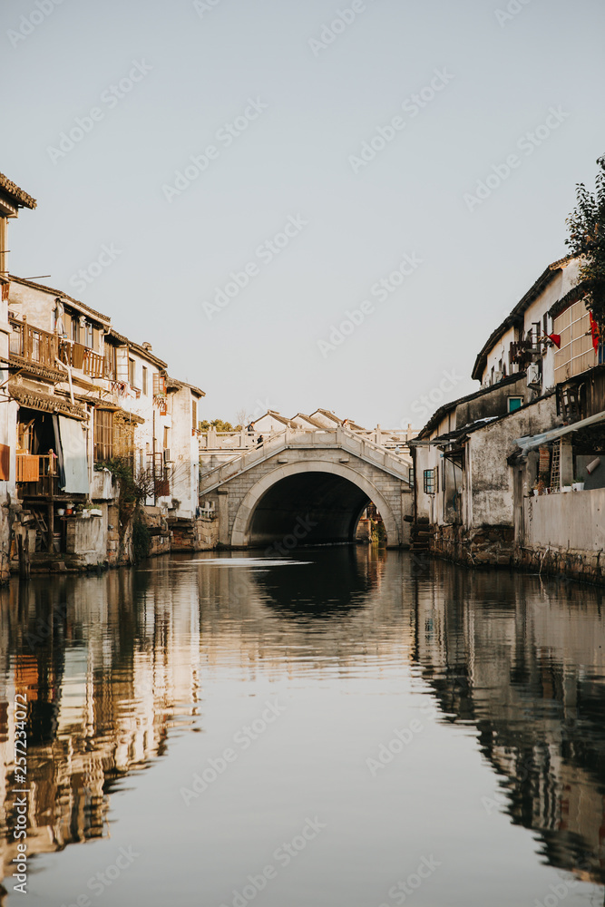 Balade sur l'eau à Suzhou - Chine