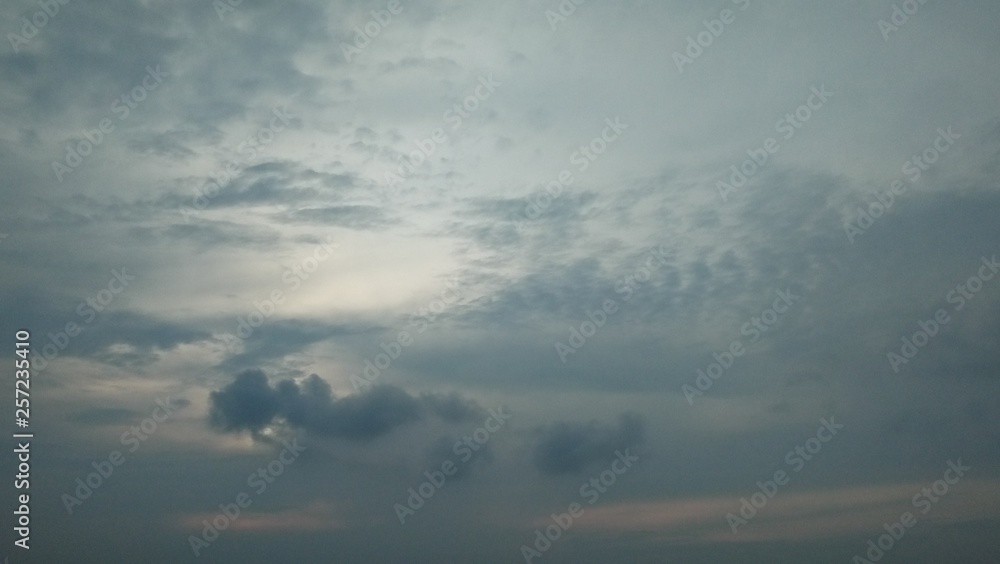 cloudy sky