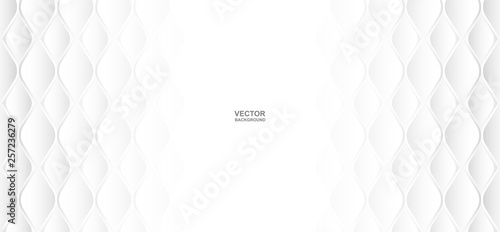 Abstract .Geometric shape white background ,light and shadow. Vector.