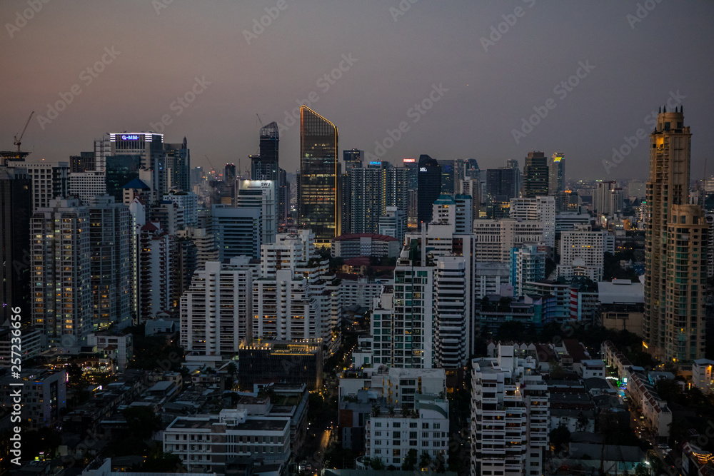Bangkok au crépuscule