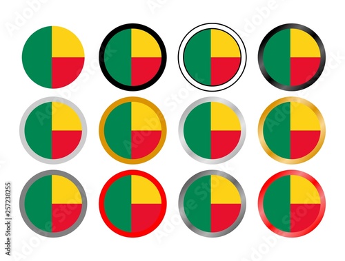 Benin state flag in globes Free Download Benin state flag in globes - GFXLoad