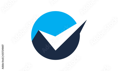 blue check logo Free Download blue check logo - GFXLoad