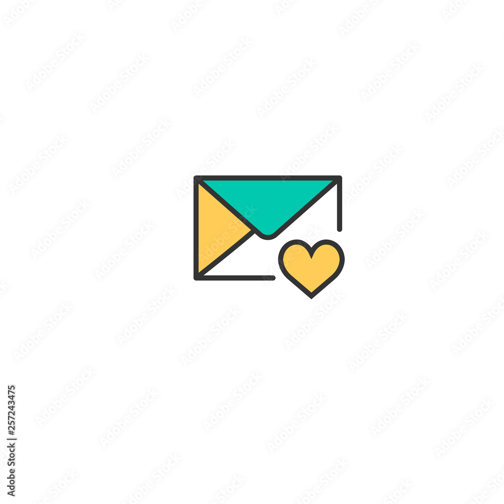 Mail icon design. Interaction icon vector design Mail icon design. Interaction icon vector design