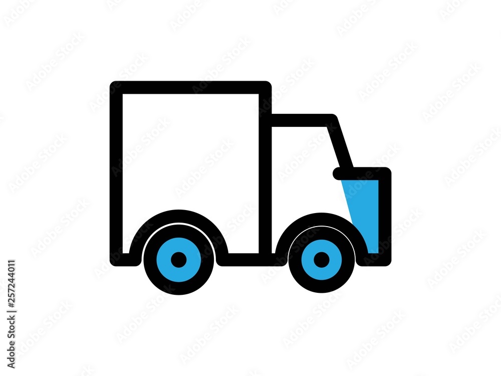 delivery filled vector icon delivery filled vector icon