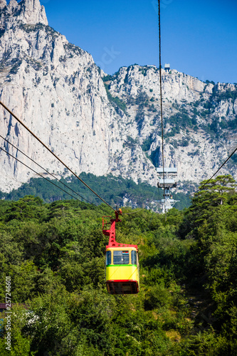 funicular to the mountain