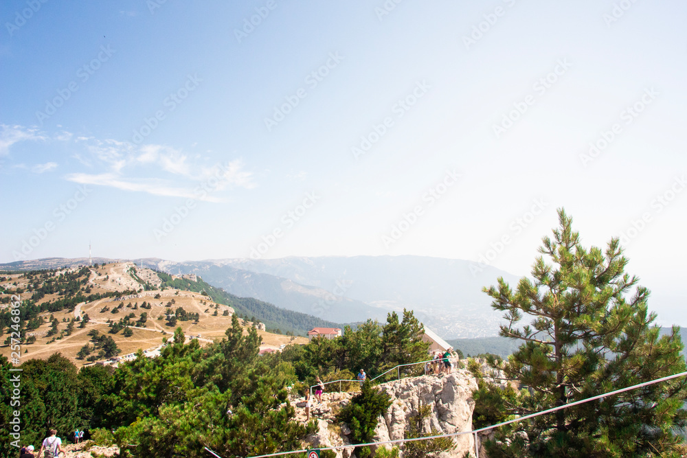  landscapes of mountains in the Crimea