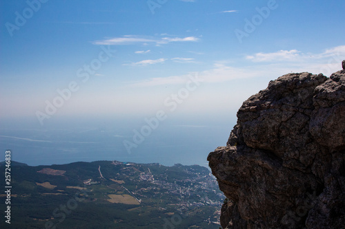  view from the mountain in the Crimea