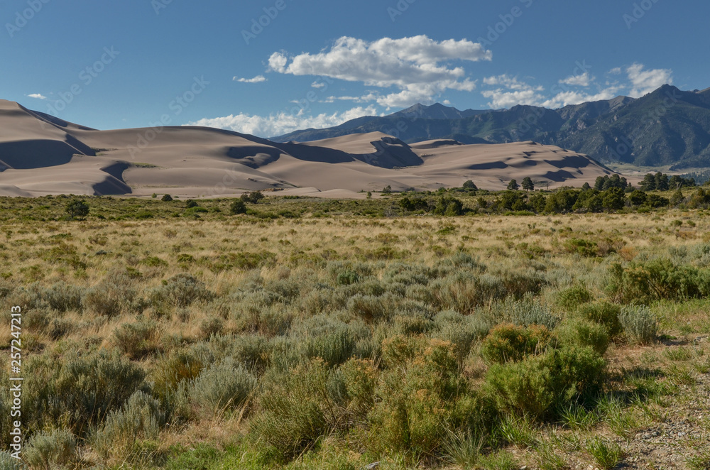 Great Sand Dunes National Park and Preserve and Sangre de Christo Range (Saguache county, Colorado, USA) Great Sand Dunes National Park and Preserve and Sangre de Christo Range (Saguache county, Colorado, USA)