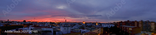 Panoramic view of seville