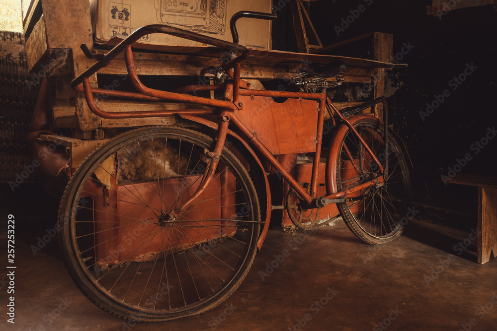Lake Malawi Post Office and Delivery Bicycle 