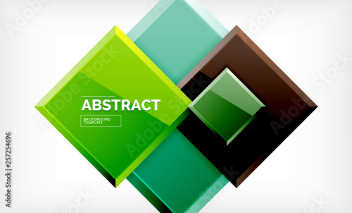 Free Download Square abstract background, glossy geometric design - GFXLoad