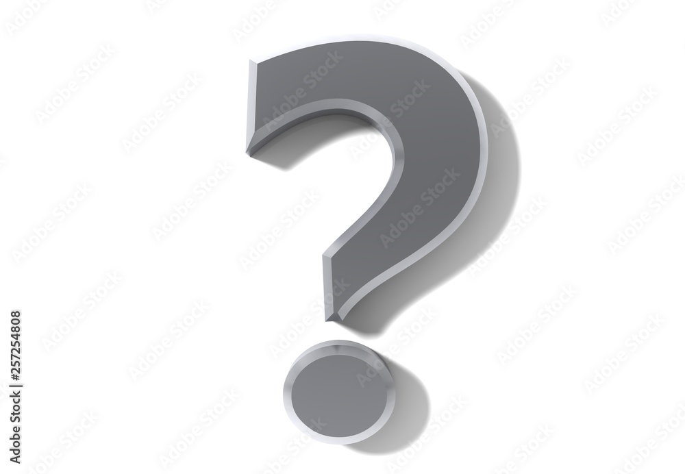 question mark 3d silver query interrogation point icon question mark 3d silver query interrogation point icon