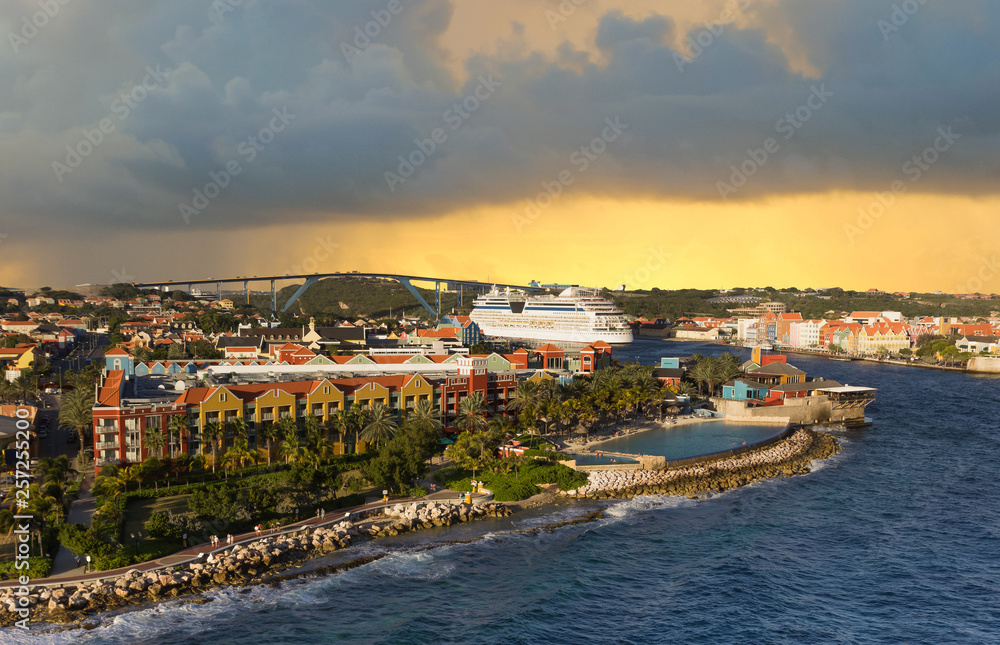  Curacao island, West Indies, Dutch Caribbean