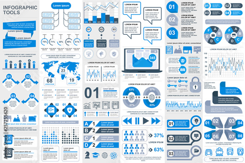 Infographic elements data visualization vector design template. Can be used for steps, options, business processes, workflow, diagram, flowchart concept, timeline, marketing icons, info graphics.