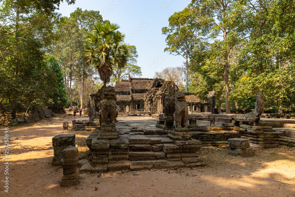 Banteay Kdei temple in the Angkor Area near Siem Reap. Cambodia