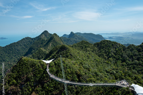 View from the top of the Langkawi Sky Cab area