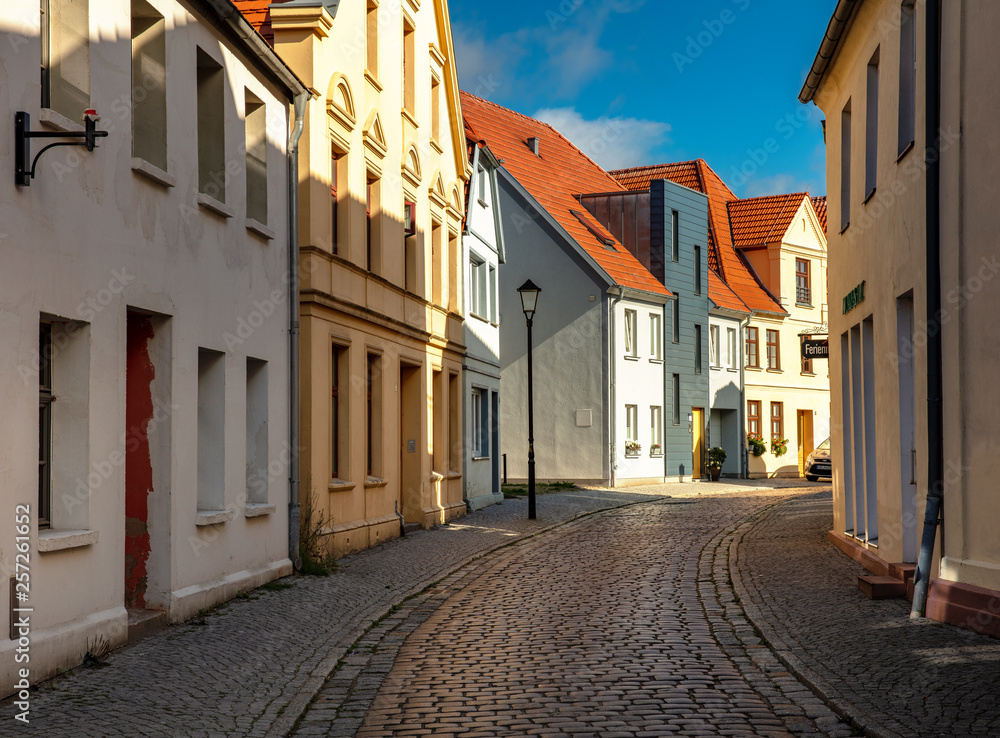 Dorfstrasse in Deutschland