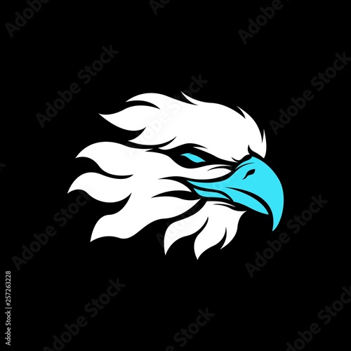Eagle Esport Mascot Logo Template For Gaming Team