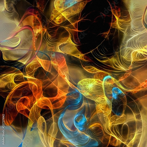 Vivid abstract