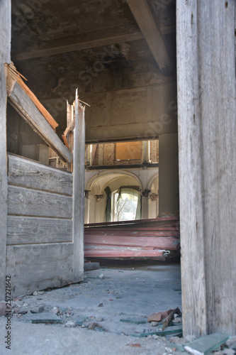 Blick in die Ruine