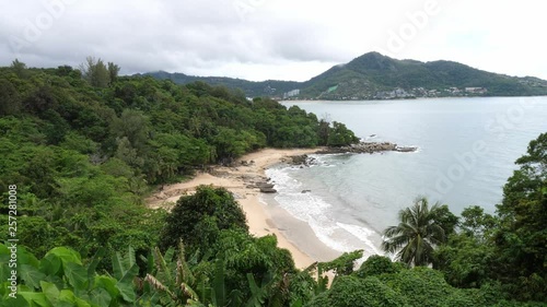 Wallpaper Mural top view beautiful beach phuket , Thailand , seascape concept. Torontodigital.ca