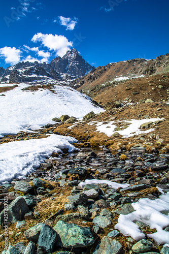 Monviso, disgelo primaverile 