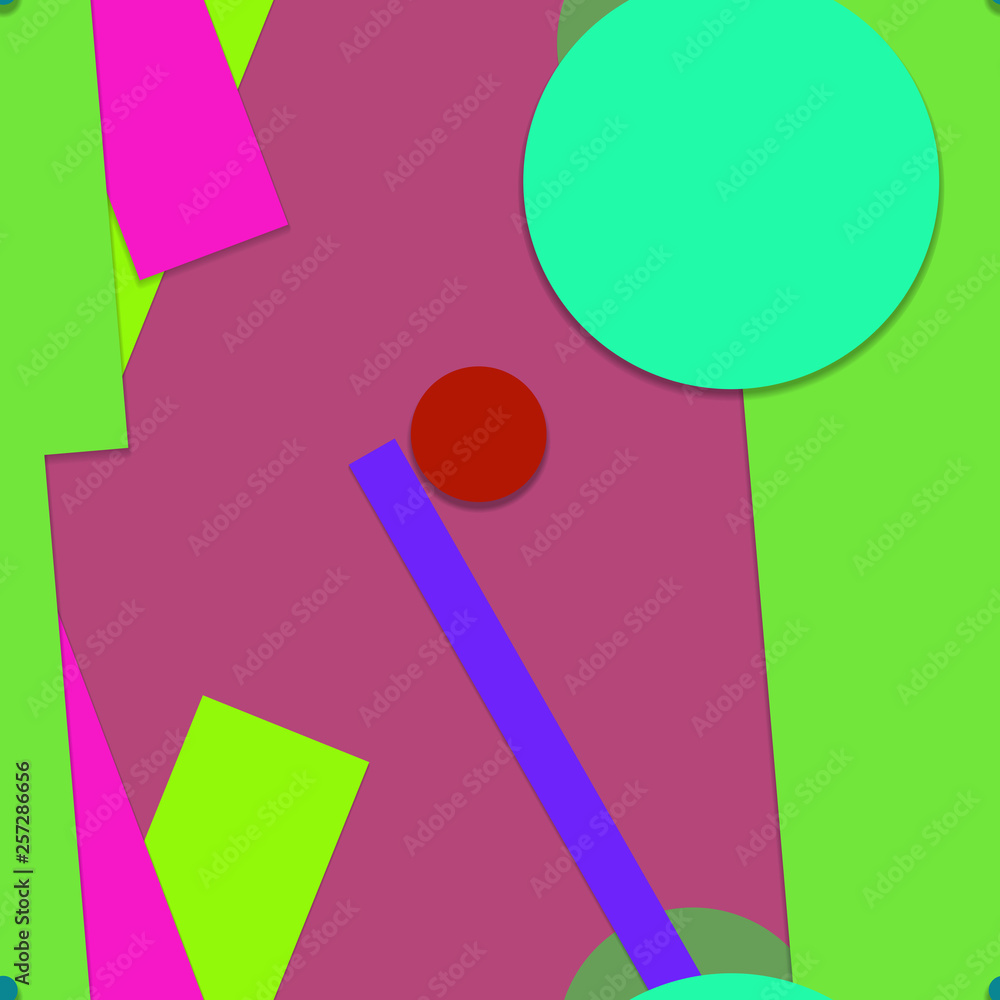 Flat material design - Creative vector trend seamless Flat material design - Creative vector trend seamless