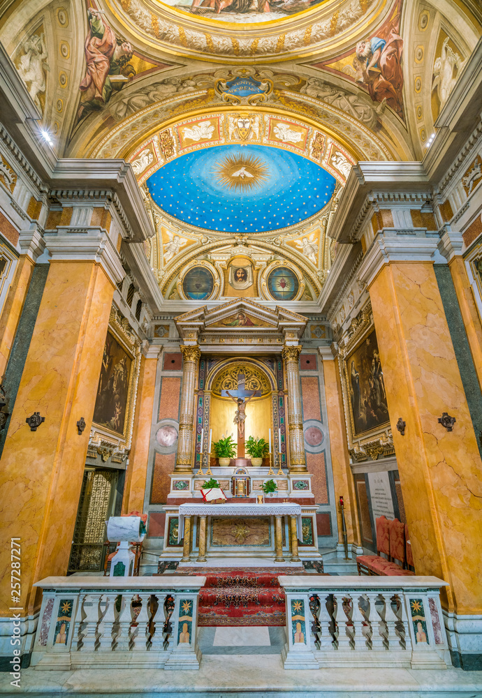 Obraz premium Church of Santa Brigida near Campo de Fiori in Rome, Italy.