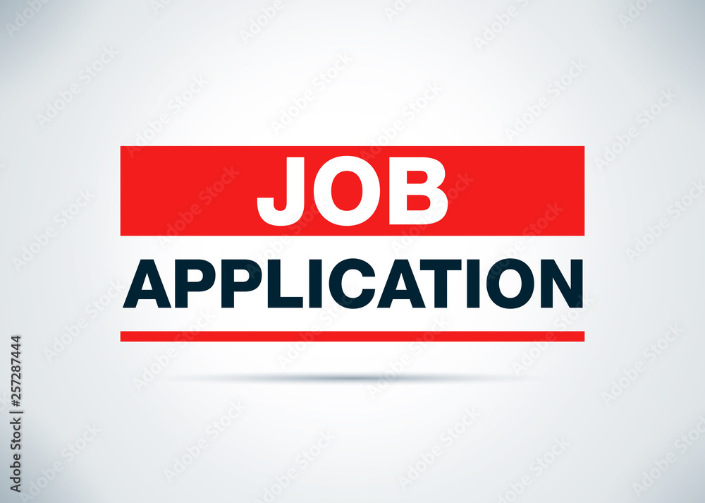 Job Application Abstract Flat Background Design Illustration Job Application Abstract Flat Background Design Illustration