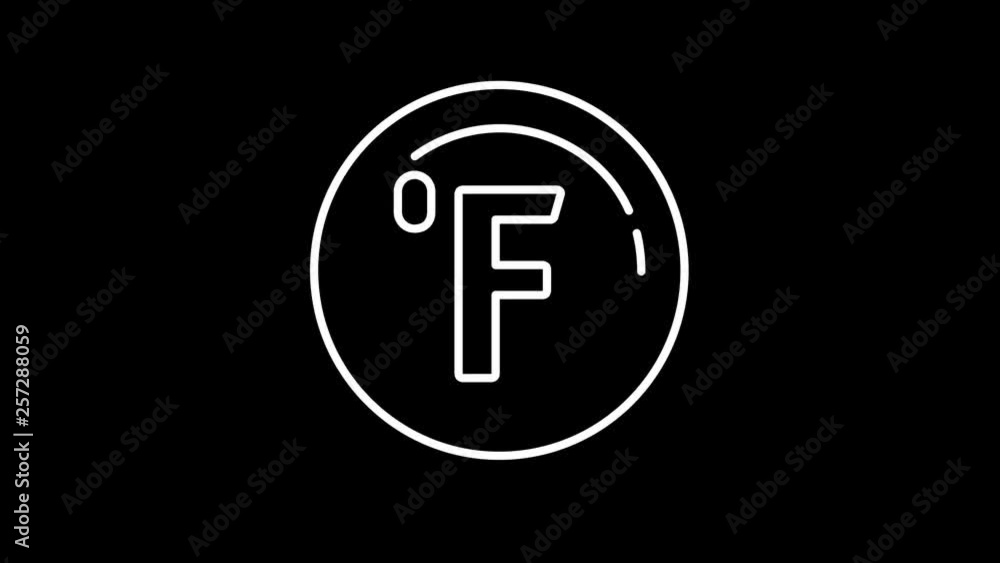 Faringate weather forecast line icon on the Alpha Channel Faringate weather forecast line icon on the Alpha Channel