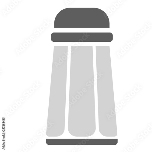 Saltshaker flat illustration on white
